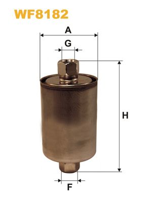 WIX FILTERS Топливный фильтр WF8182